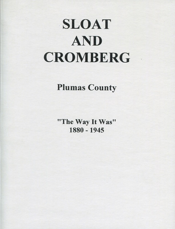Sloat and Cromberg, Plumas County